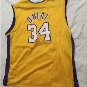 Los Angeles Lakers #34 O’Neal champion brand OG